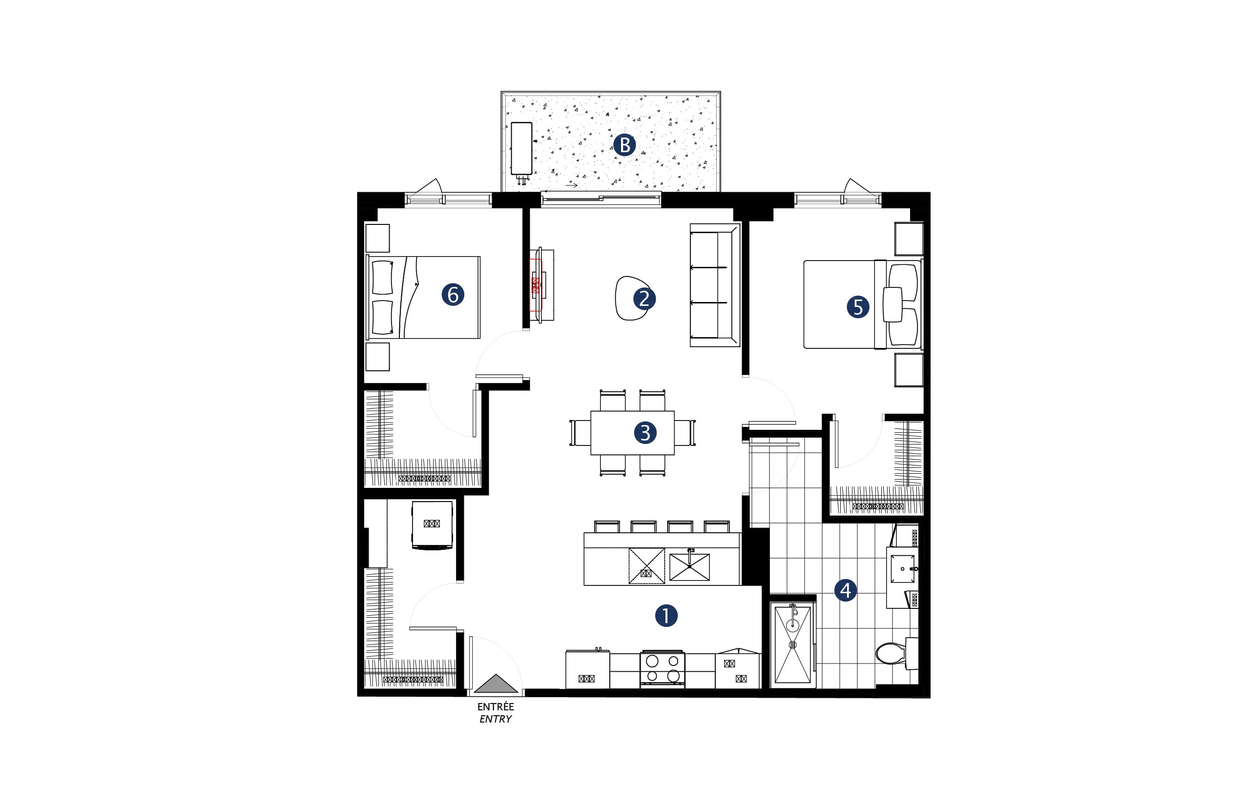 View the plan — Type B1 · Phase 2